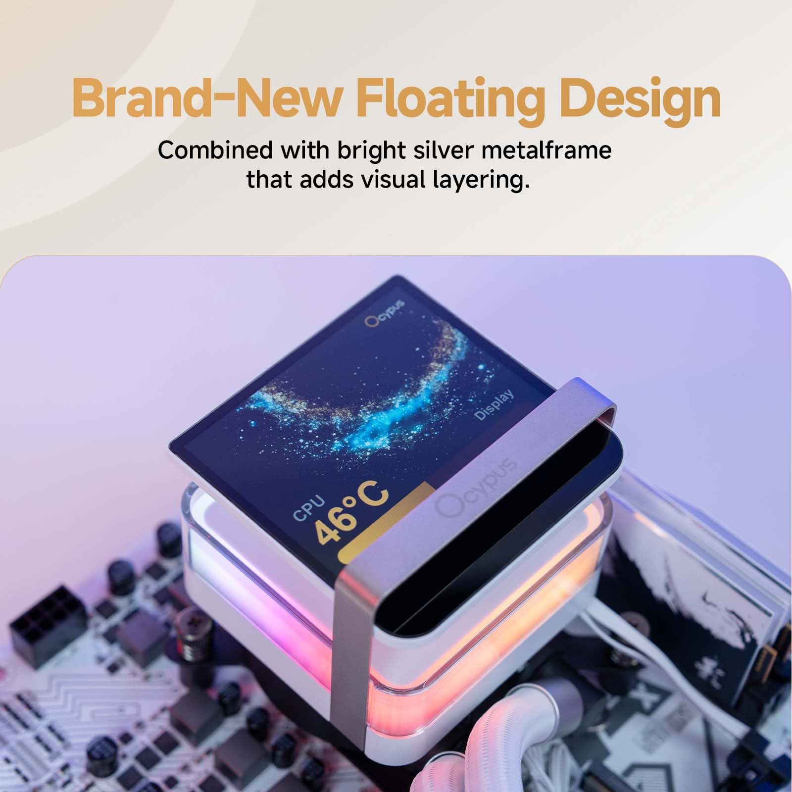 Amazon.com: Sigma PRO L36 WH liquid 360MM AIO CPU Cooler with