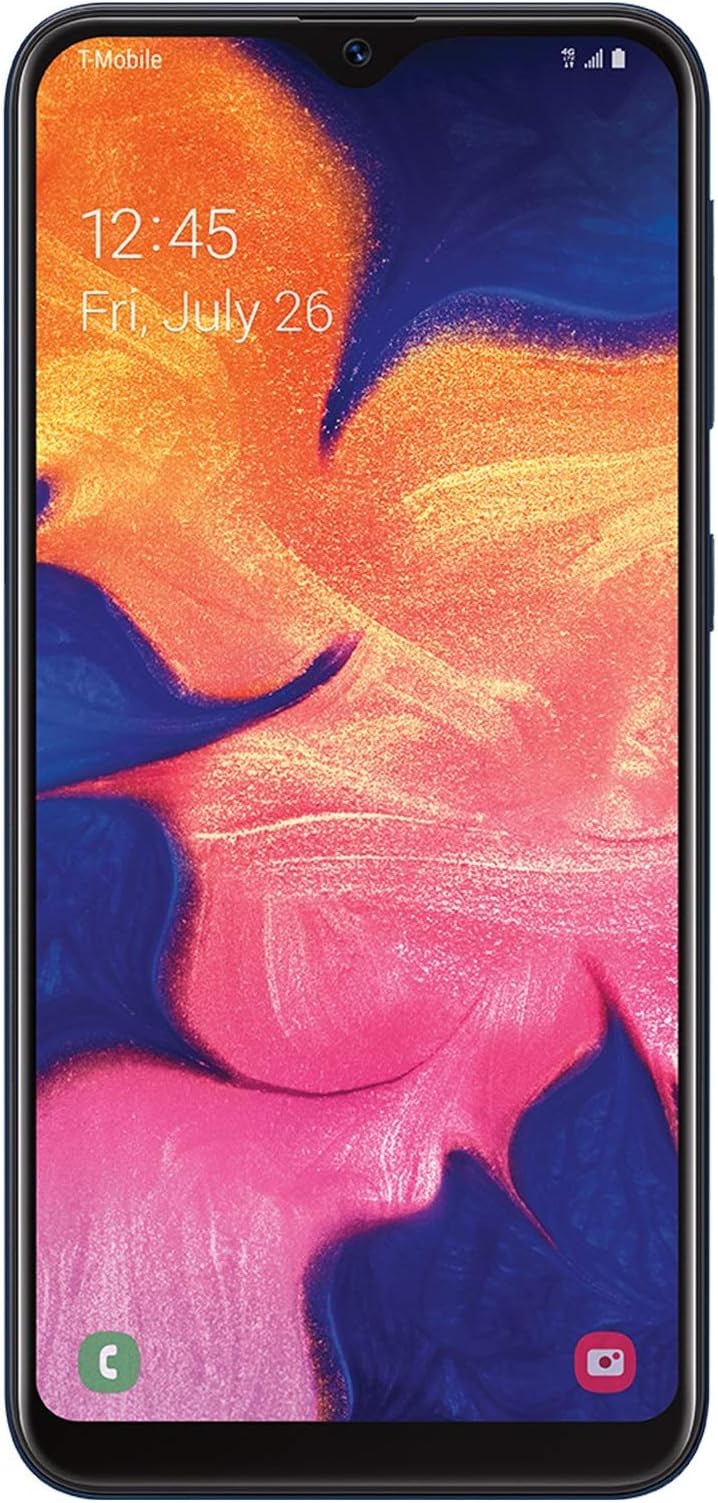 Samsung Galaxy A10e, 32GB, Black - Unlocked (GSM Only) (Renewed)