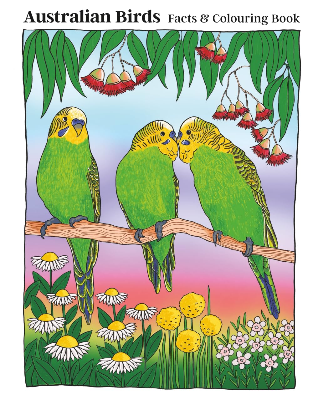 Australian Birds: Facts and Colouring Book (Educational Colouring Books)