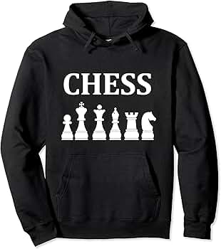 Amazon.com: Chess Player Hoodies Chess Hoodie ,Grey ,Small
