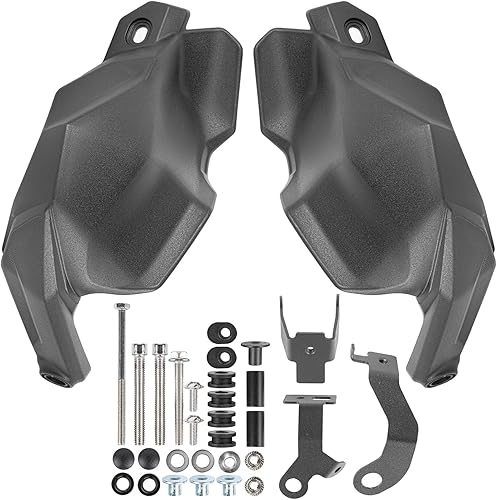 Miniatura 2 de Protector de manillar de motocicleta, protector de mano para parabrisas compatible con K-awasaki V.ersys 650 V.ERSYS650 2022 2023 Protector de