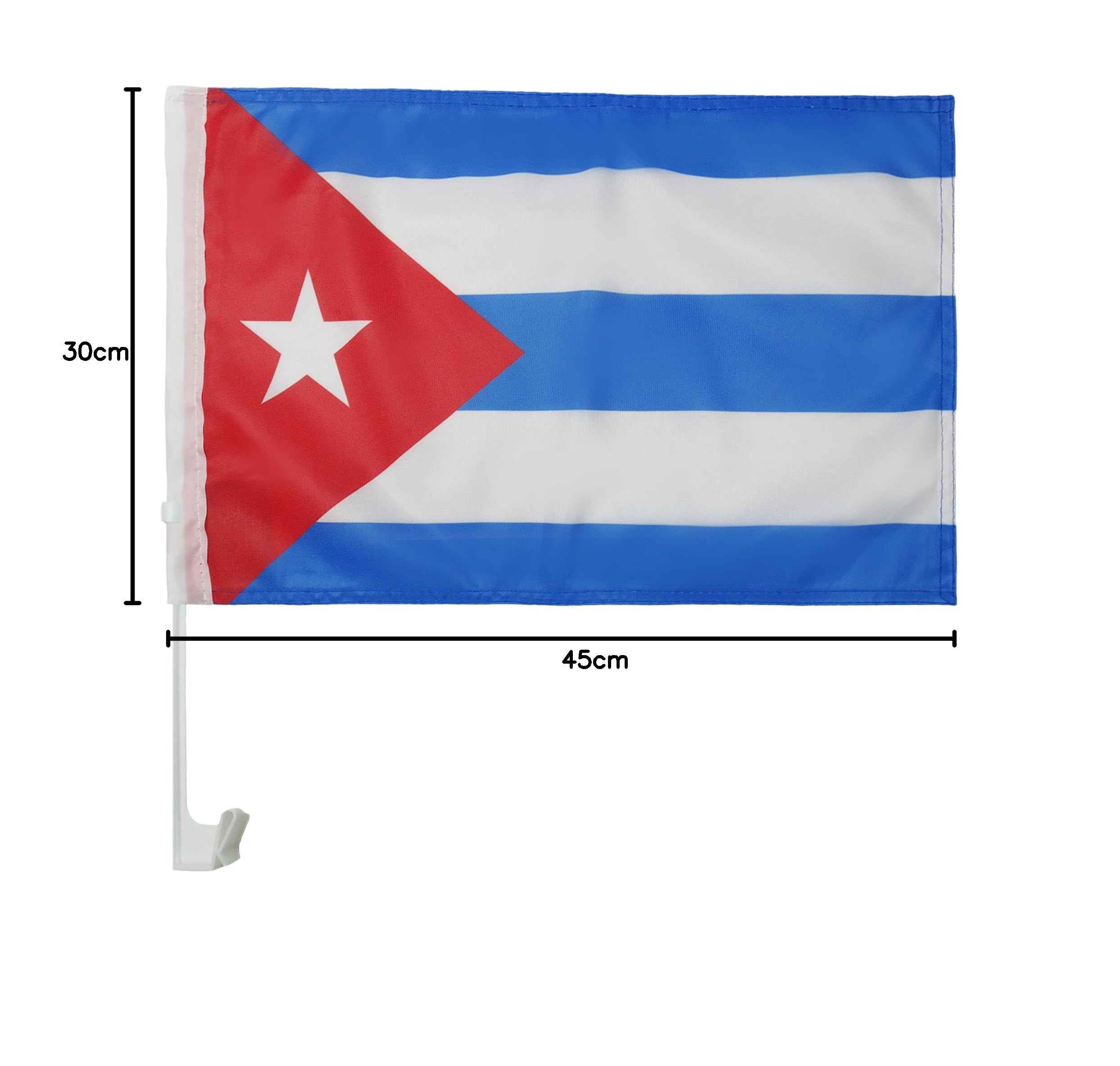 AZ FLAG South Africa Car Flag 18'' x 12'' - South African Car flags 30 x 45cm - Banner 18x12 INCHES PLASTIC STICK — view 71