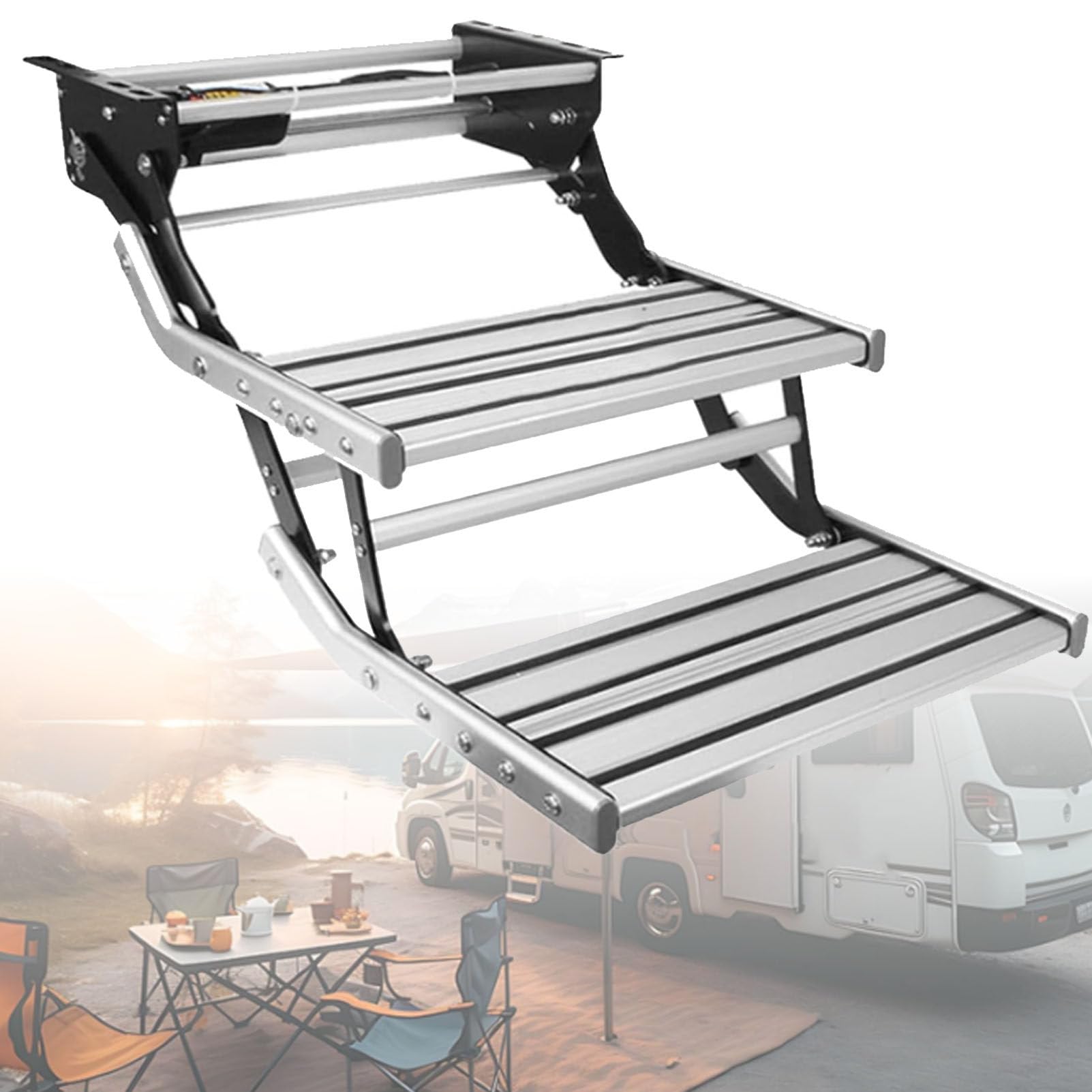 Marchepieds électriques de camping-car pour vos voyages nocturnes