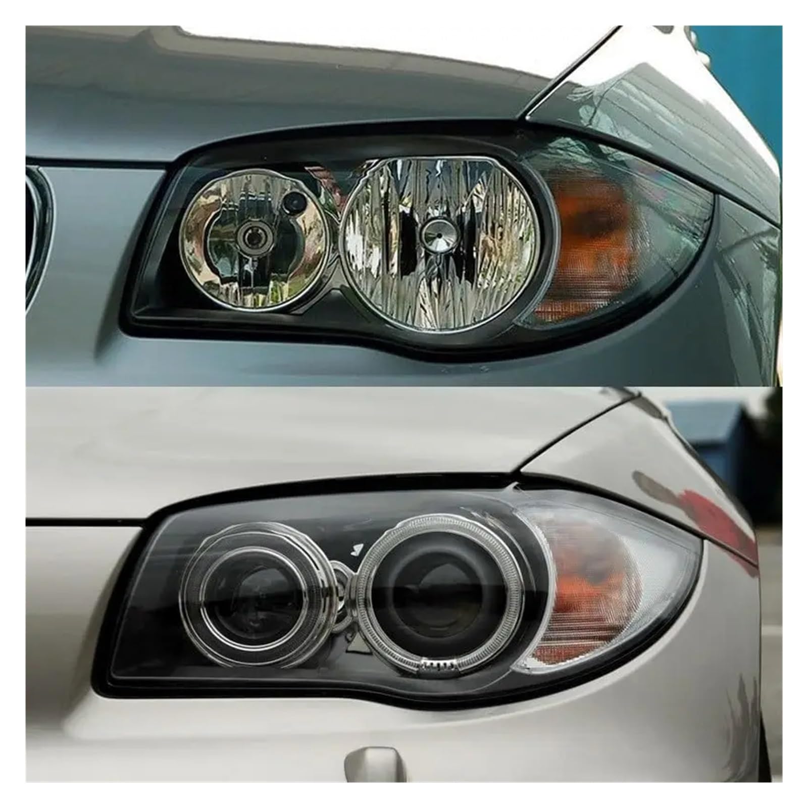Coque Phare Avant Droit BMW Série 1 F20 116i 118i 120i 2016-2019 - Abat-Jour Verre Lentille Couvercle Phare