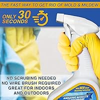 Vista 4 de Instant Mold and Mildew Stain Remover 32 Oz. by Encore Coating 2 Pack (64 Oz Spray)