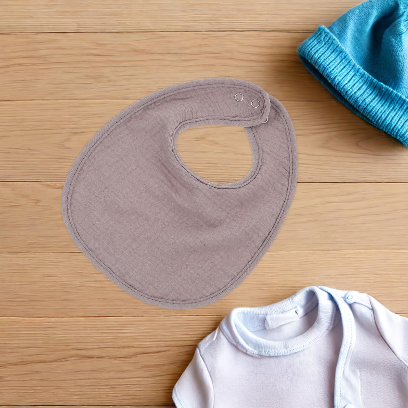Bandana Bavaglini in Cotone Morbido Doppio Strato 10 Pezzi per Neonati Ideali per Pasti e Uscite