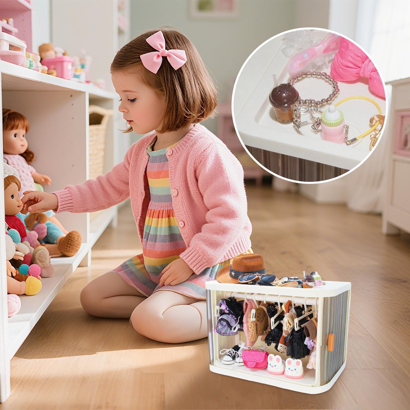 Kleiderschrank Für Puppenkleidung