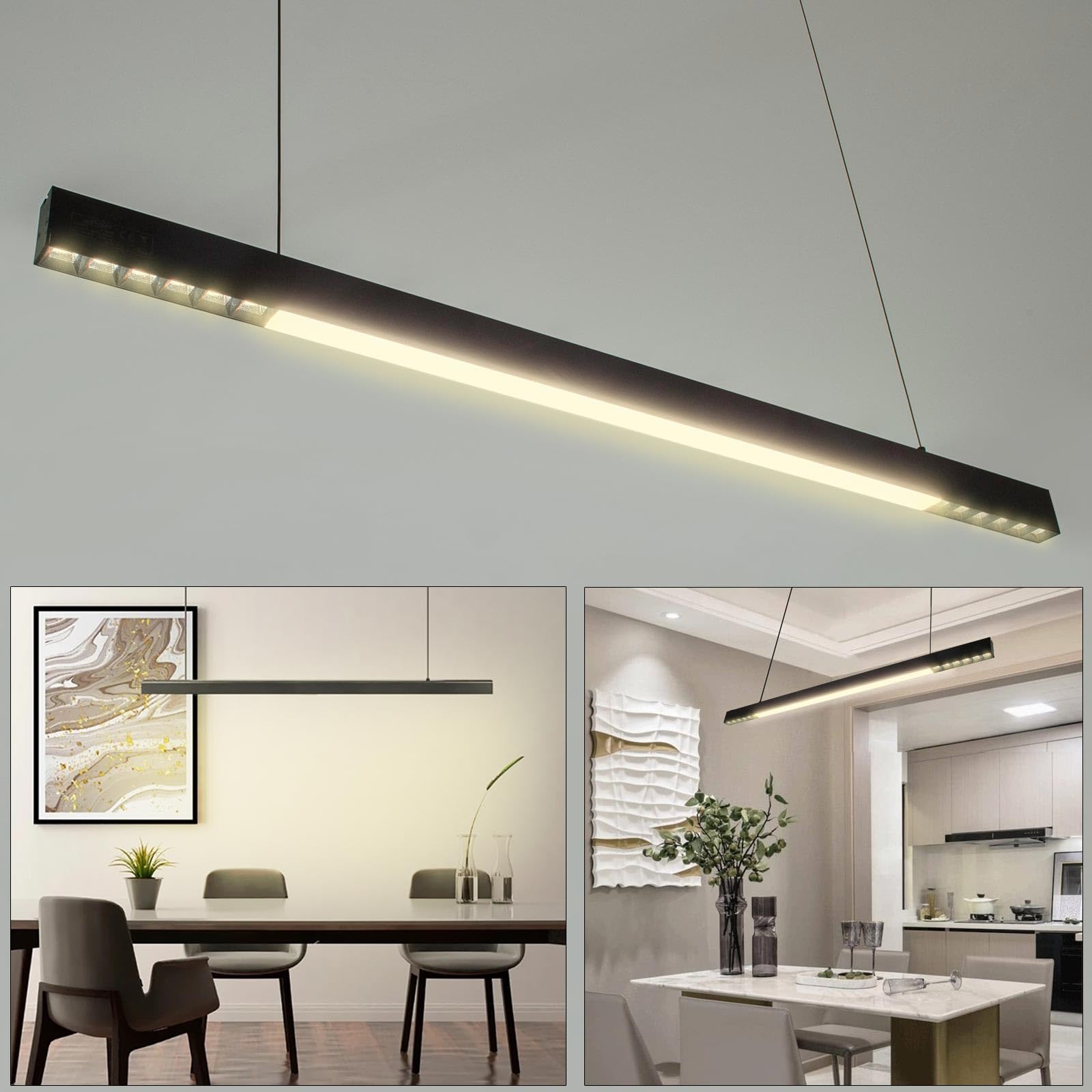 Toolight 50W 5625LM Plafoniera LED Soffitto Dimmerabile, Lampada da