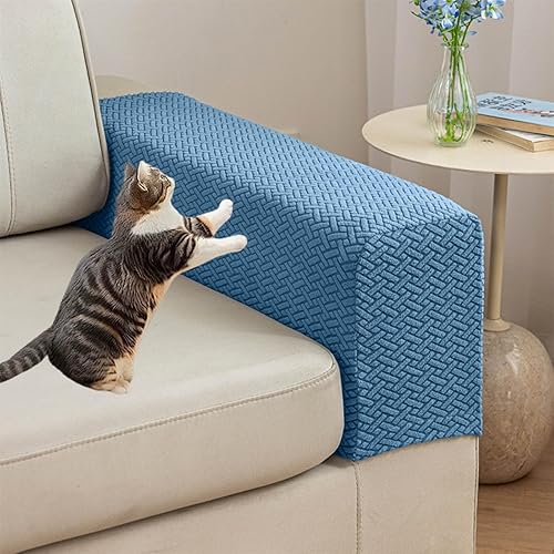 Miniatura 24 de Fundas de cojín de sofá y funda de sofá para sofás seccionales, fundas de sofá reversibles antideslizantes, lavables, a prueba de mascotas, Café