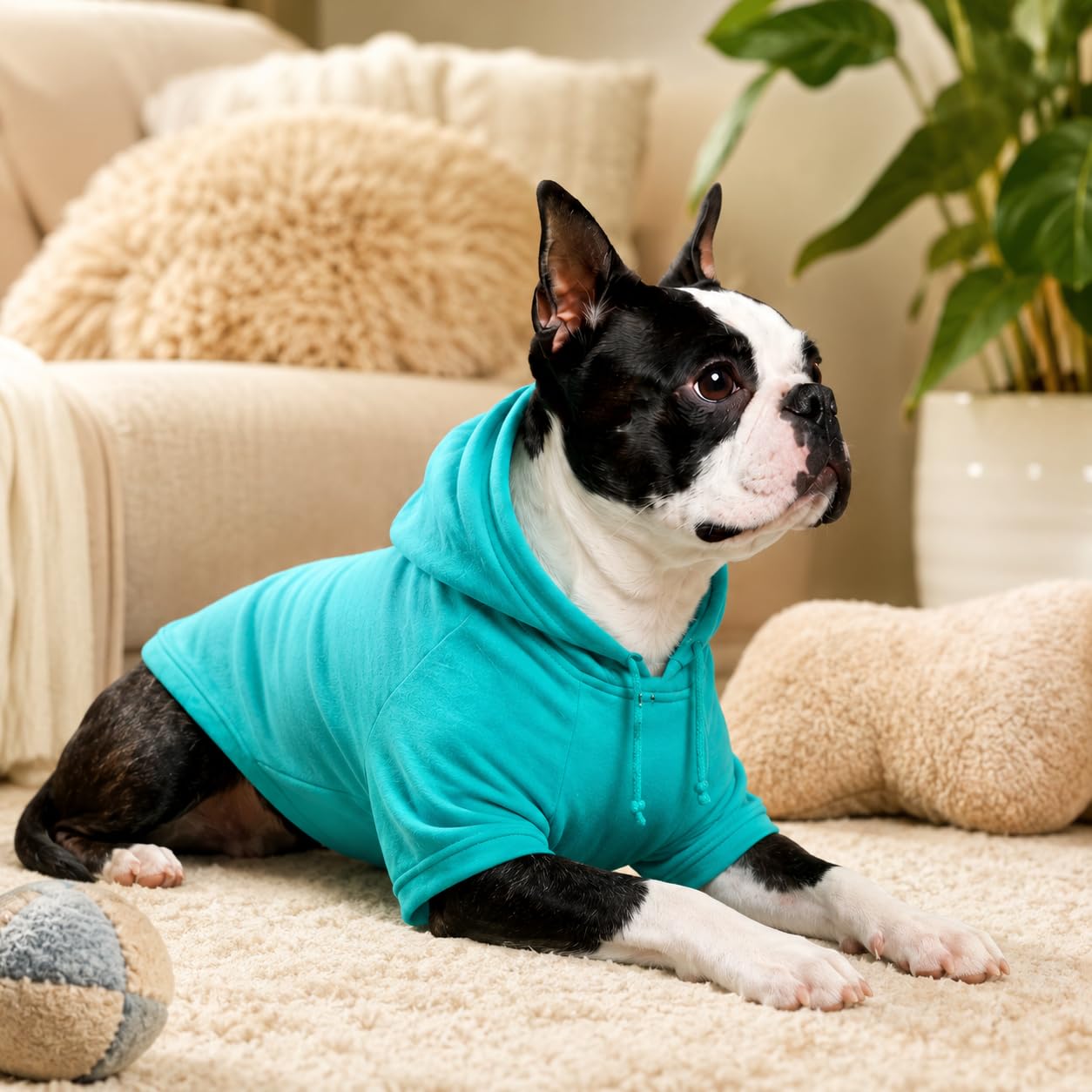 Lovelonglong Abbigliamento per animali domestici Bassotto Vestiti Del Cane Cappotto Felpe con Cappuccio Inverno Autunno Felpa per Bassotto Cani 10 Colori 100% Cotone 2018 Nuovo (D-L, Verde)