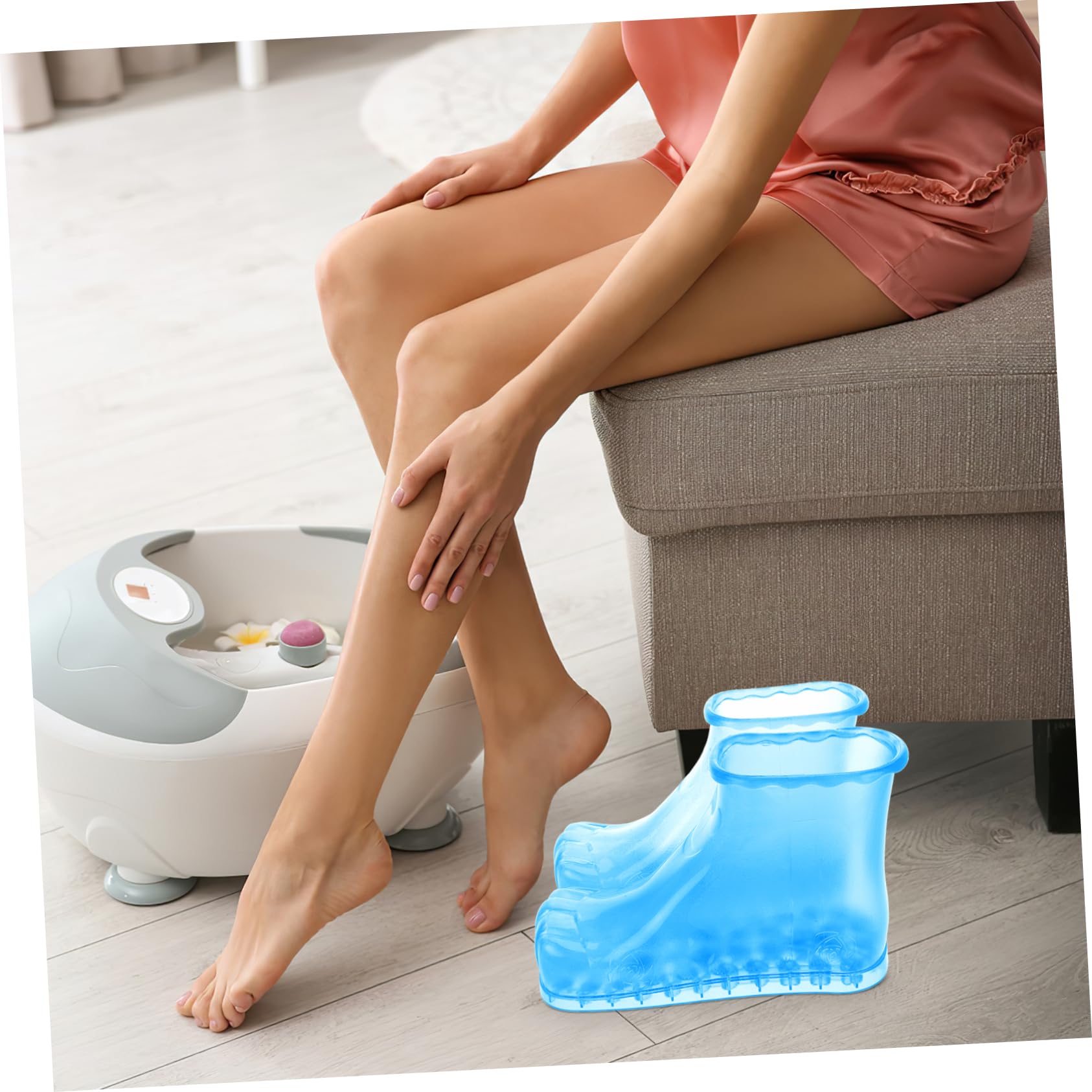 Zapatos Para Baño De Pies Botas De Pedicura De Material Para Remojo De Pies Casa Relajante y Cómodo