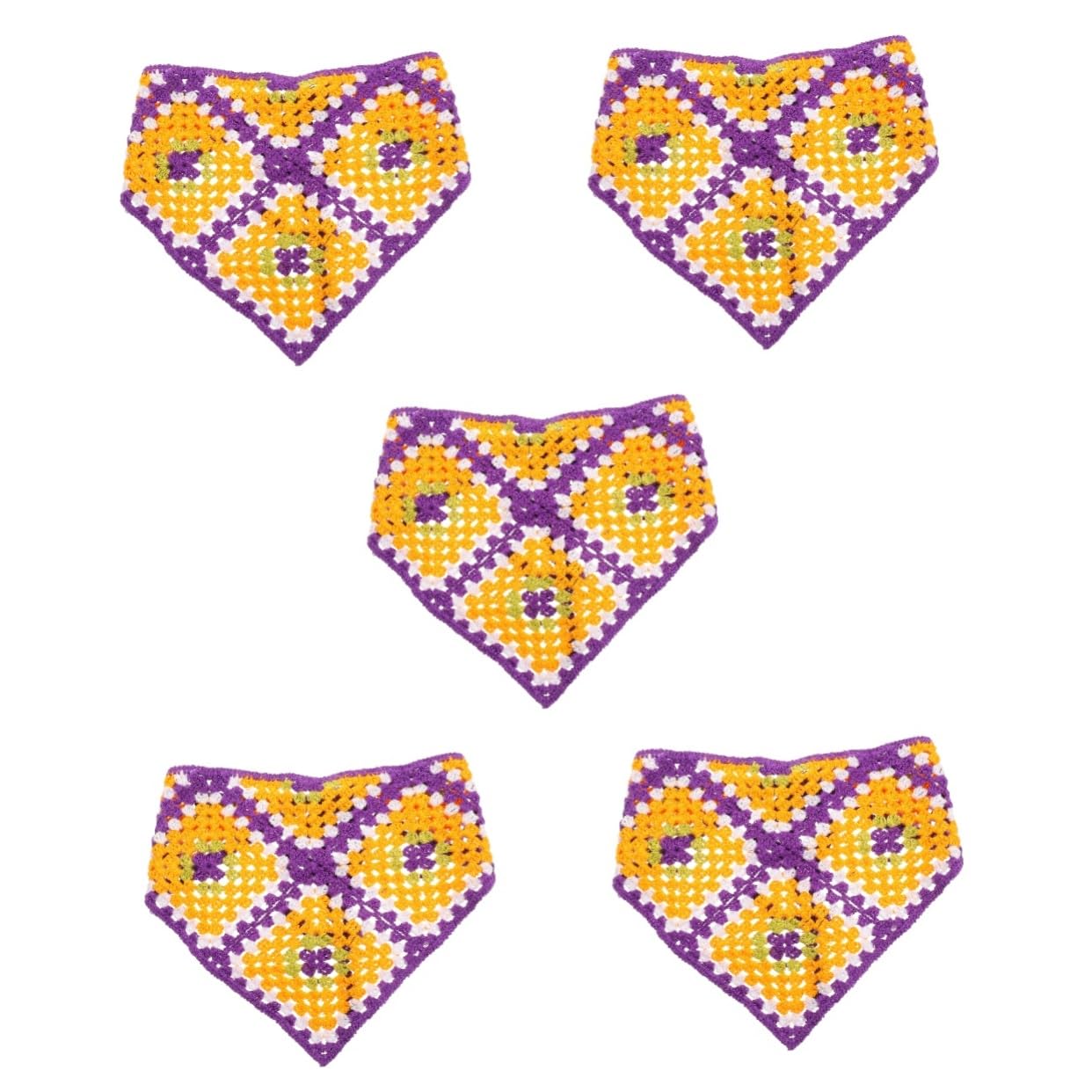 Healeved 5piezas Diadema De Ganchillo Para Mujer Bandana Colorida y Chic Para Yoga Viajes y Uso Diario Accesorio De Moda Para Cabello