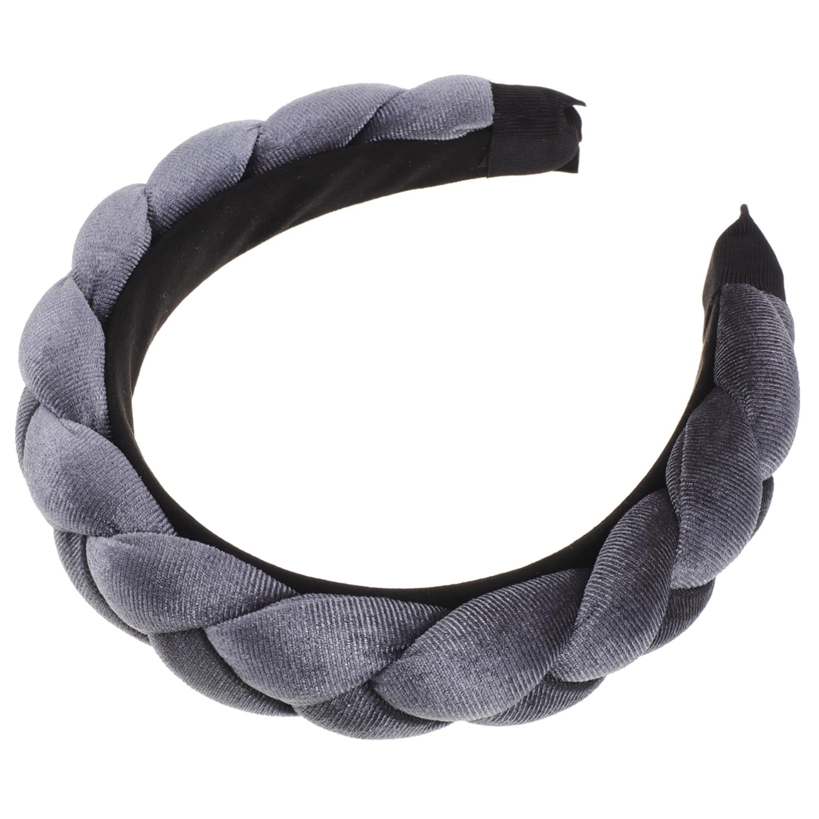 FOMIYES 3piezas Diadema Ancha Acolchada Vintage Para Mujer Diadema Retro De Pelo Trenzado Para Cuidado Piel Para Fiestas y Uso Diario