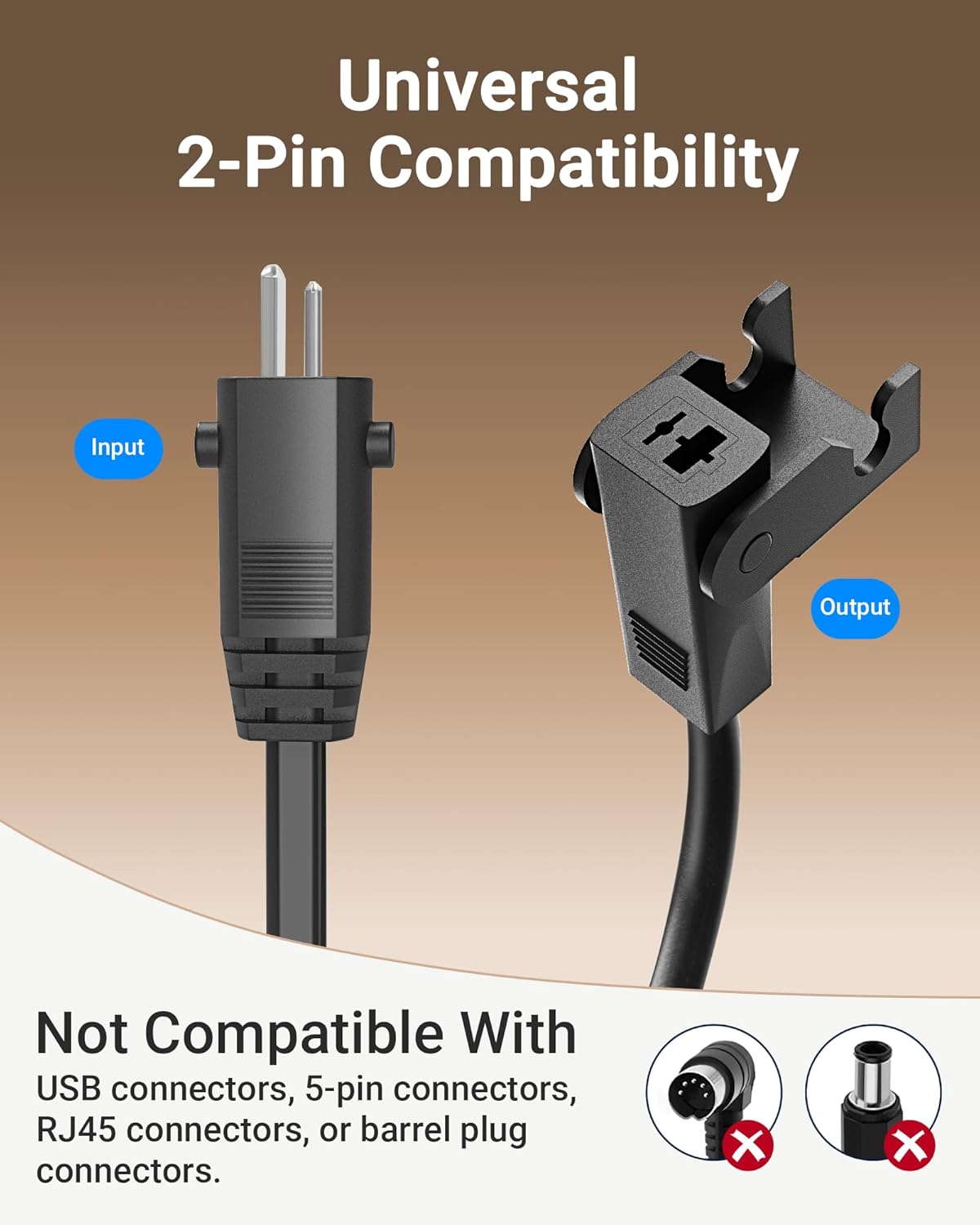 Universal Battery Pack for Reclining Furniture, 2550mAh Wireless Couch Battery Pack Rechargeable for Power Recliner, Power Sofa, Sectional