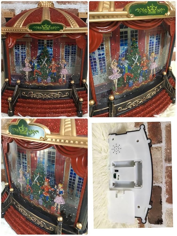 新品 HARMONIER ハルモニア LEDリキッド オルゴール くるみ割り人形 新品 HARMONIER ハルモニア LEDリキッド オルゴール くるみ割り