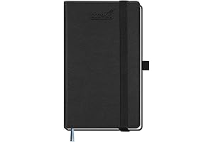 Small Planner 2023-24 Pocket Planner by BEZEND, 18 Months Academic Year Planner [Black]