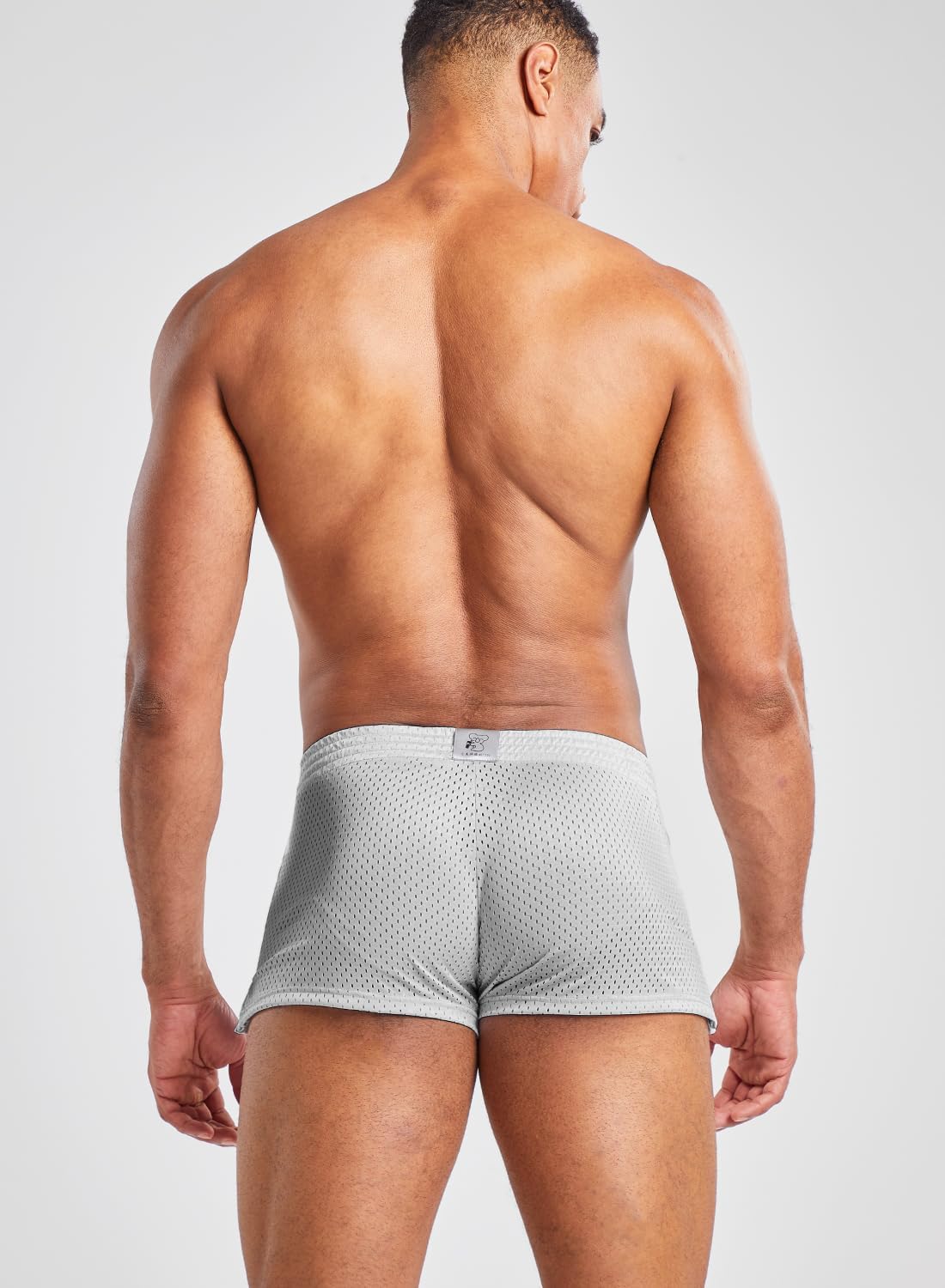 MIZOK Mens 3 Inch Athletic Workout Short Mesh Running Workout Gym Shorts - Image 5