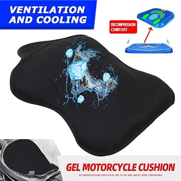 Accessories Motorcycle Accessories For H&onda ADV350 ADV160 ADV150 ADV 350 160 150 Gel Seat Cushion Breathable Heat Insulation Air Pad Cover