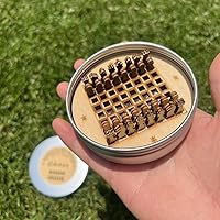 Vista 7 de Mini Chess Set with Metal Case, 3.7" Portable Travel Board Game for Adults & Kids, Unique Gift for Chess Lovers