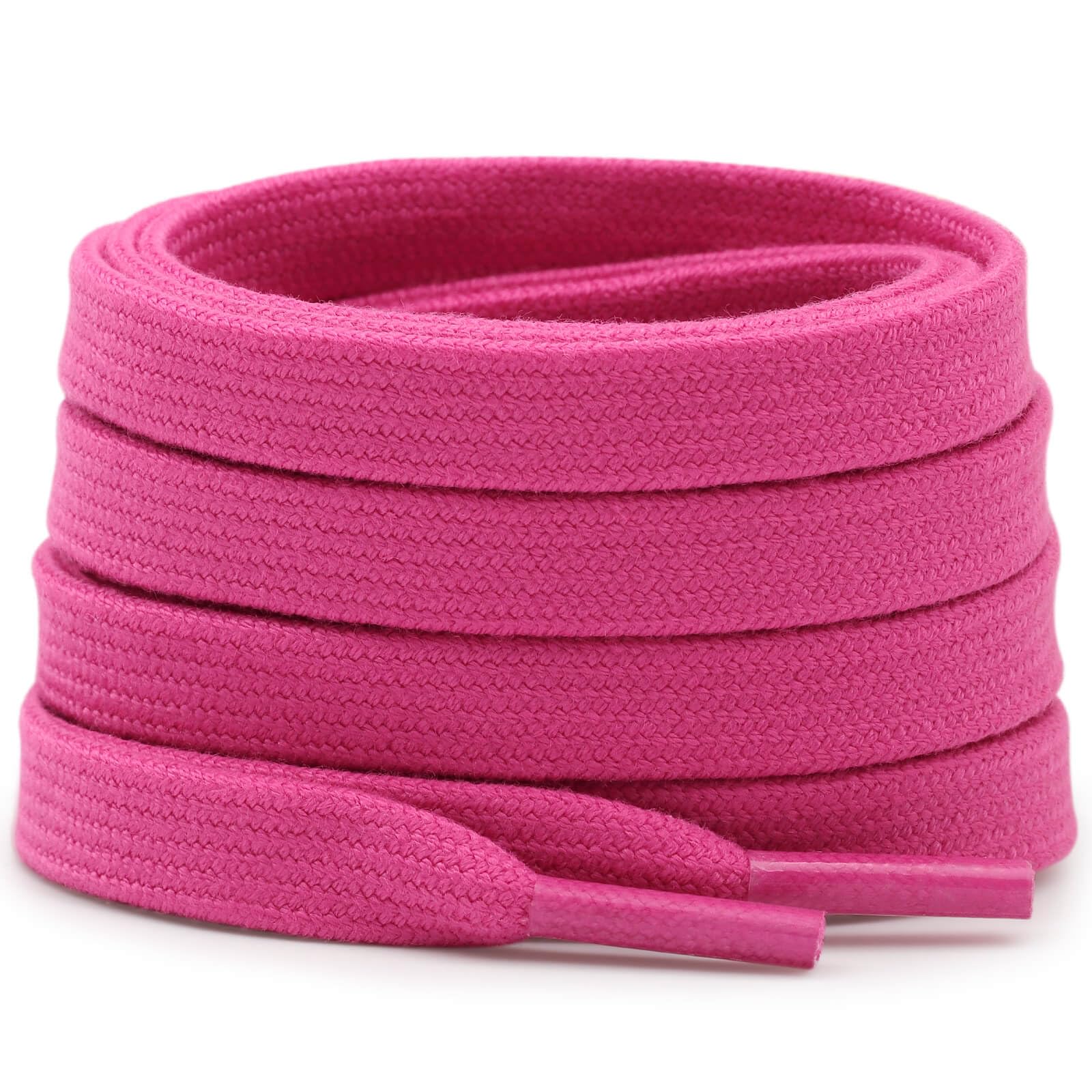 DELELE 2 Pair Flat Shoe laces 5/16" Wide Shoelaces for Athletic Running Sneakers Shoes Boot Strings
