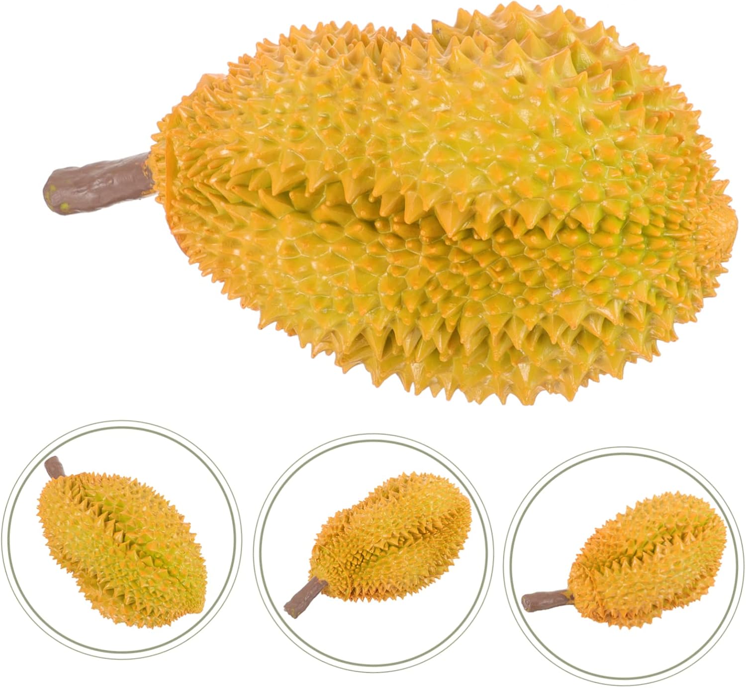 Realistic Fake Durian Fruit Model for Home Decor Simulation Durian Decorative Prop for Parties and Photography Natural Looking Pineapple