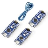 Presoldered Nano Boards USB-C with Cable Compatible with Arduino IDE Microcontroller Mini Board ATmega&plus;328P CH340 Chip