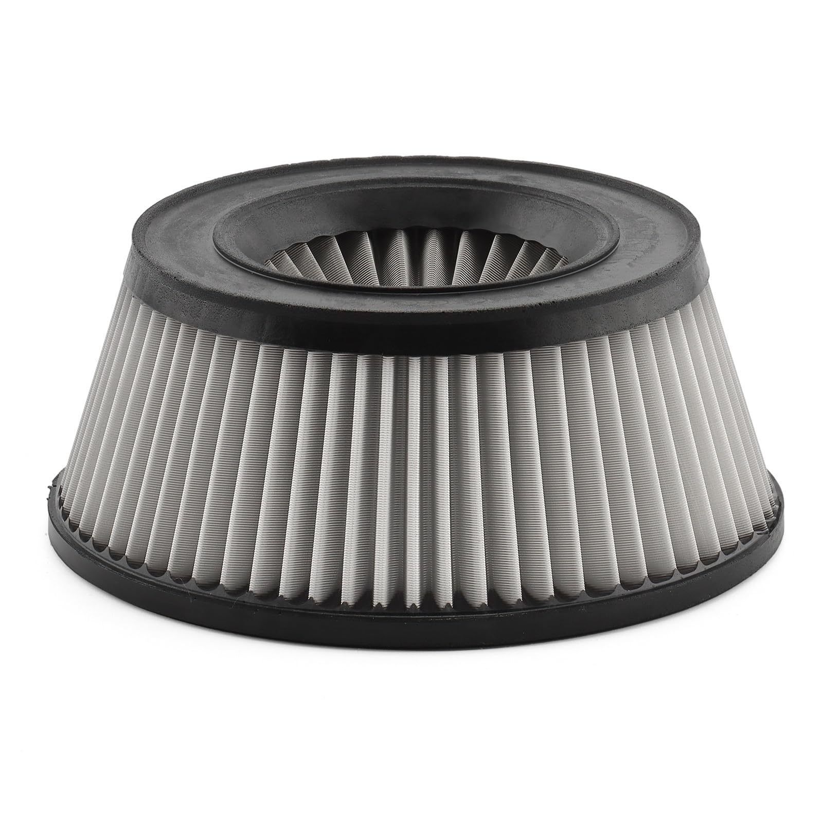 Filtro aria moto Adatto per Harley Touring Road King Sportster XL 883 1200 Elemento filtrante di aspirazione del filtro dell'aria per moto(B Silver)
