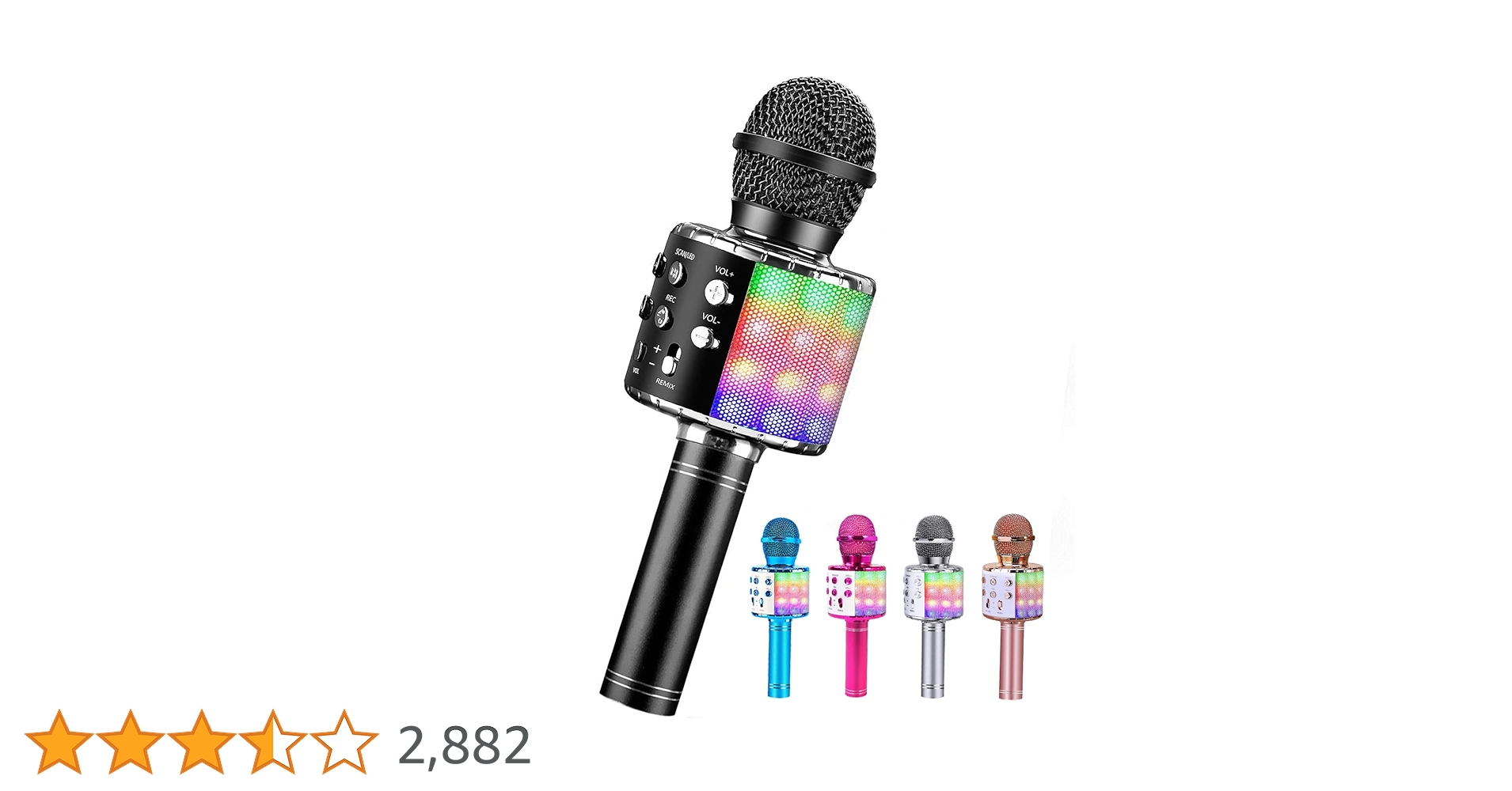 Bluetoothカラオケマイク ワイヤレス 多機能 ノイズキャンセリング Amazon.co.jp: ShinePick カラオケマイク Bluetooth 録音可能