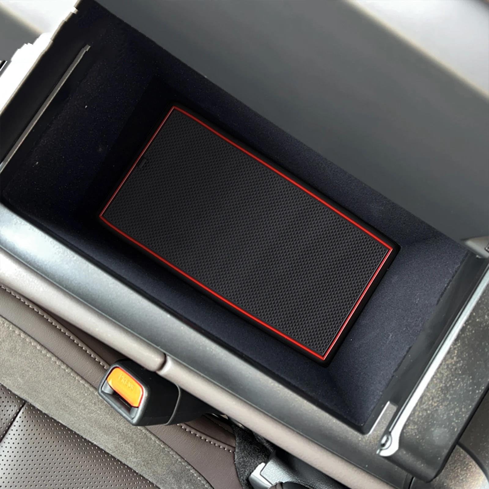 Tapis Antidérapant pour Porte Voiture pour RX 2023 Rainure Porte Antidérapante, Porte-gobelet Dessous Verre en Caoutchouc Intérieur (Color : US 1)