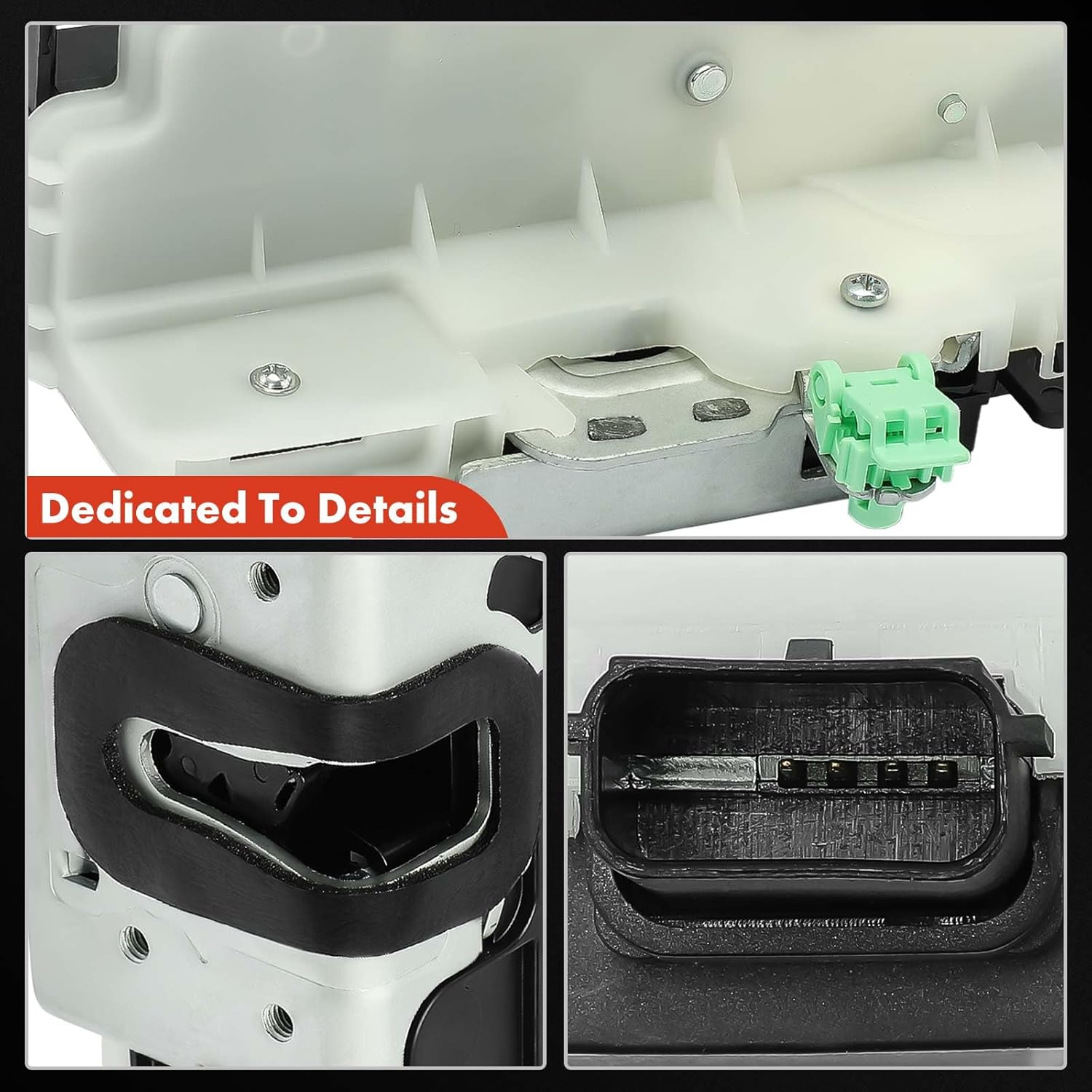 A-Premium Front Right Passenger Side Door Lock Actuator Compatible with Ford Edge 2007-2015 & Lincoln MKX 2007-2015