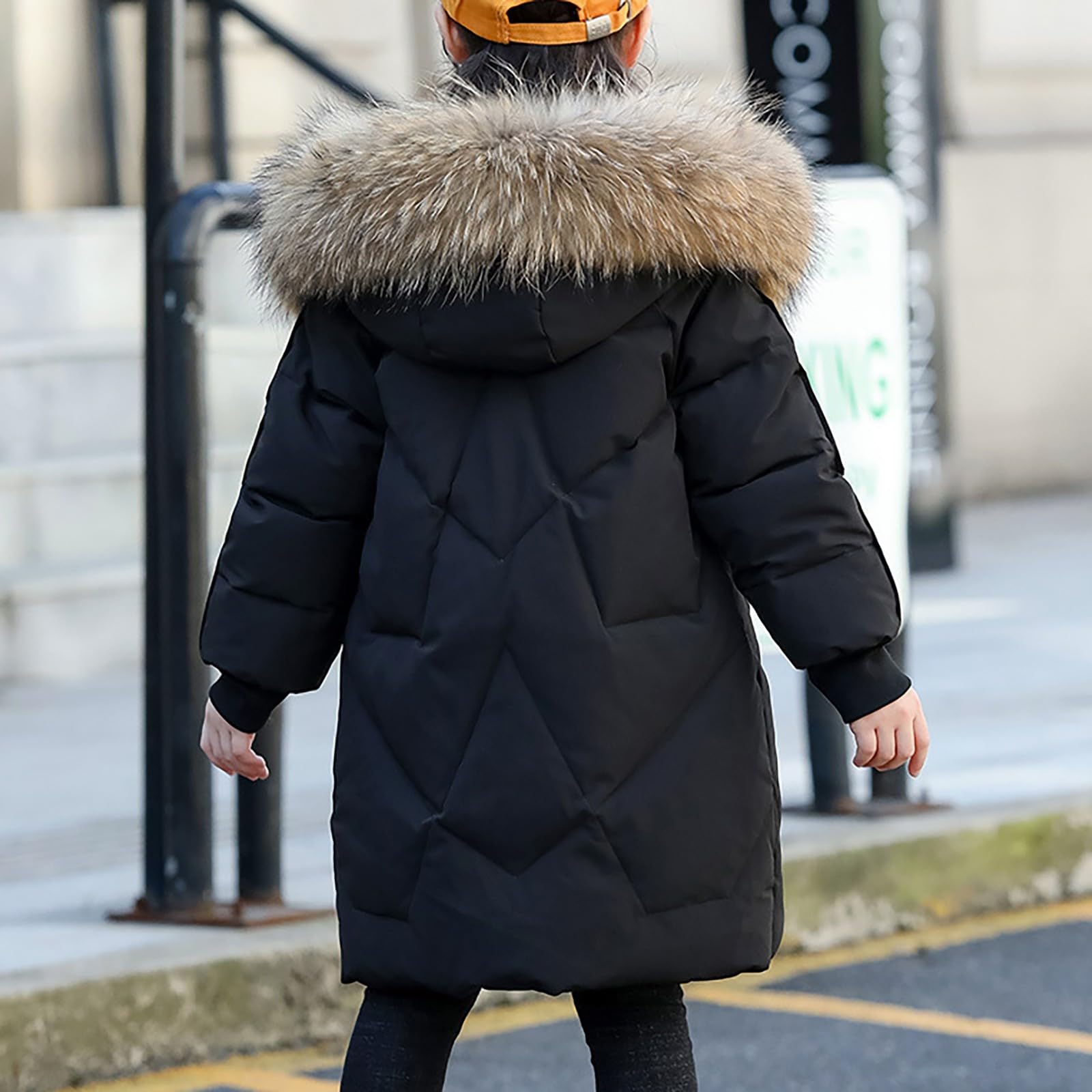 Cappotto per bambini alla moda per ragazzi e ragazze cappotto spesso imbottito giacca invernale vestiti giacca e pantaloni per ragazze