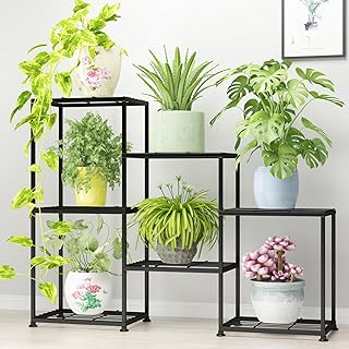 Metal Plant Stand Indoor Metal Plant Stands Outdoor Tiered Plant Shelf f...