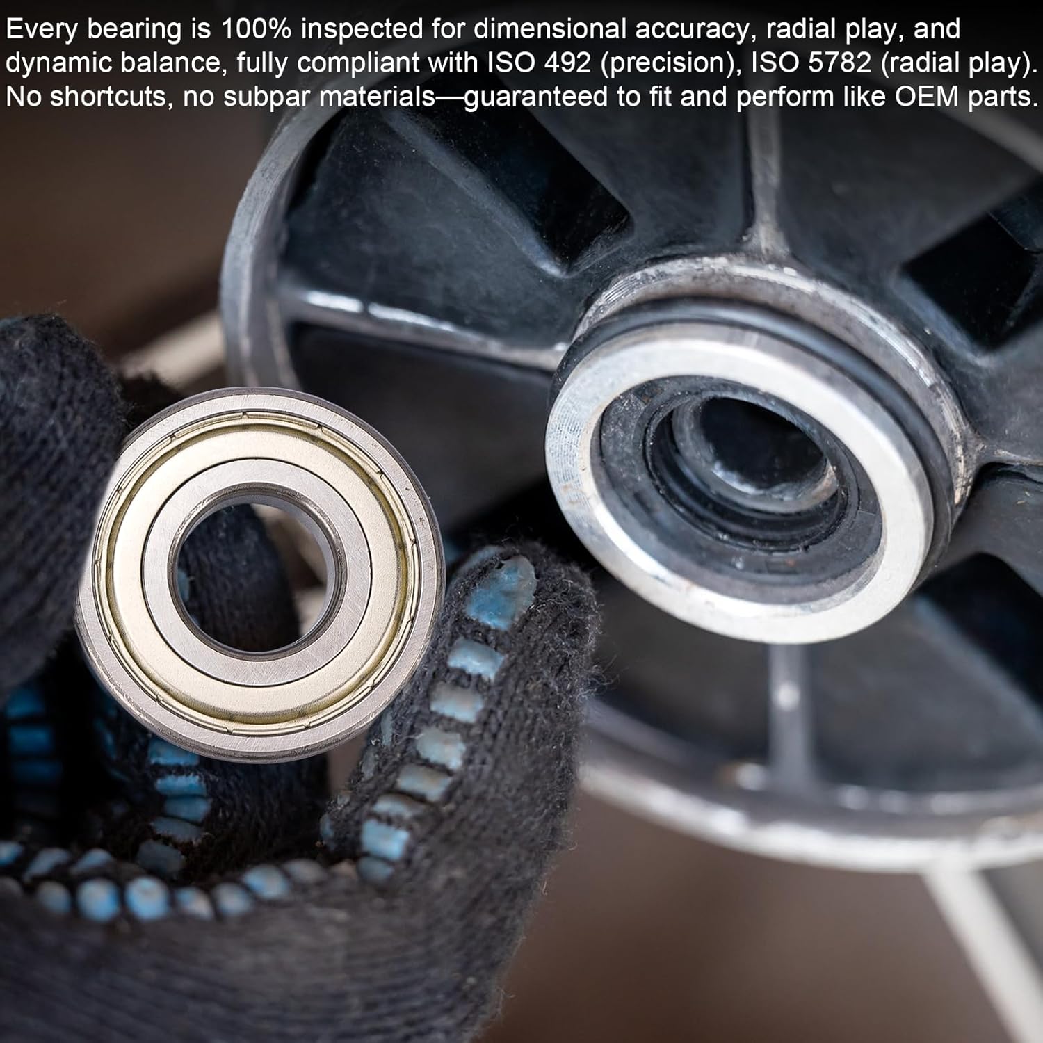 Washer Tub Bearings and Seal Kit Compatible with Samsung Washer WF Series| Replacement Parts DC62-00156A, 6601-002632, 6601-002516