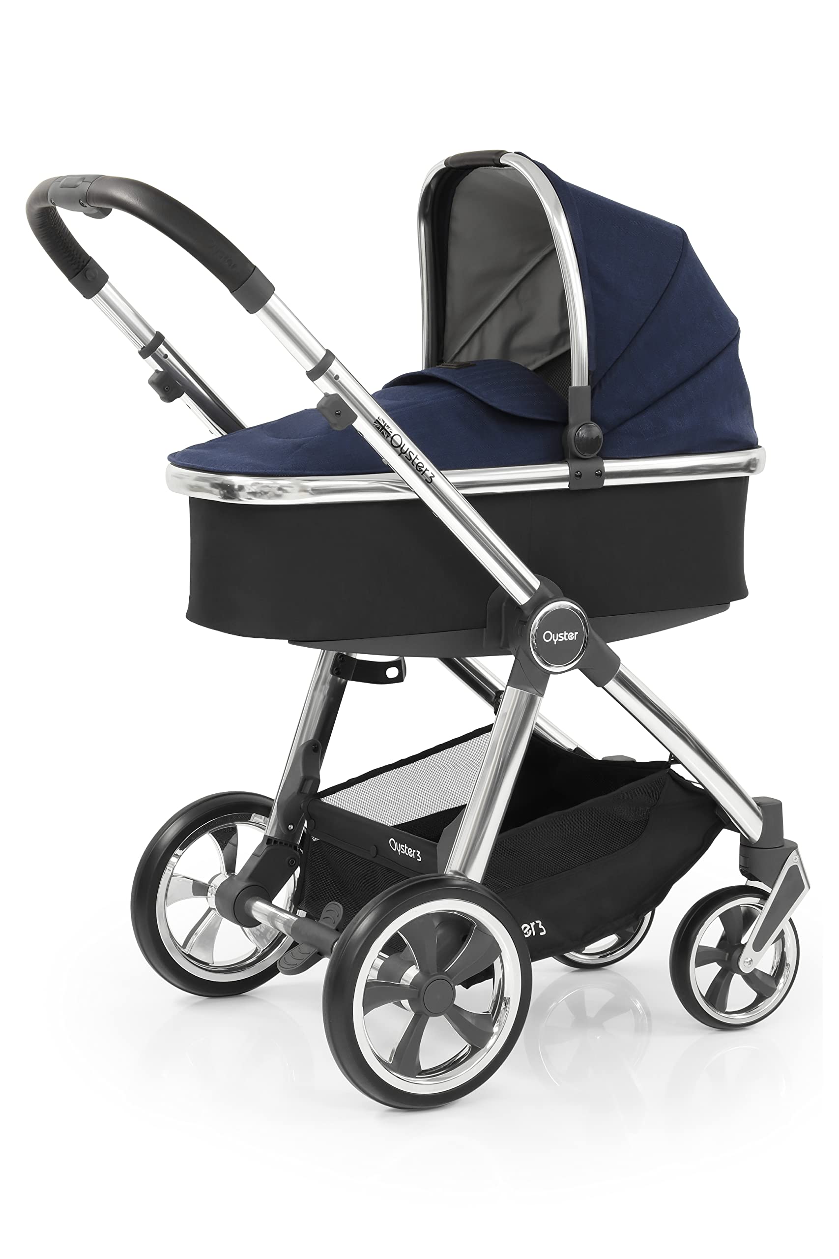 Babystyle Oyster 3 Sac de couchage pour siège de voiture avec miroir Bleu marine