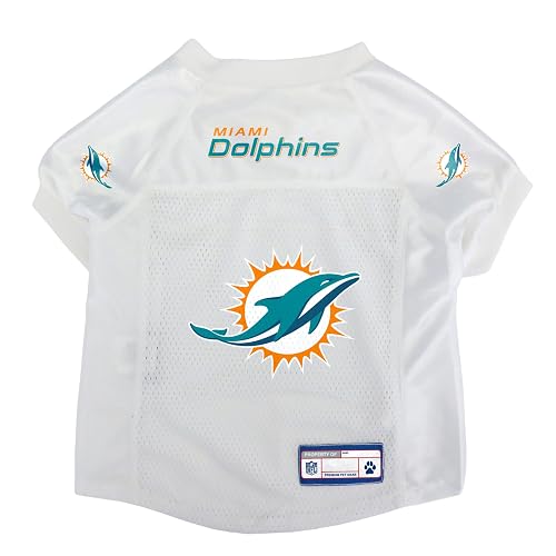Abrigo de la NFL para mascota. - 320134-DOLP-M, Medium, Blanco
