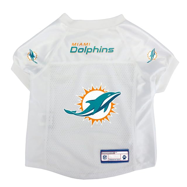 Abrigo de la NFL para mascota. - 320134-DOLP-M, Medium, Blanco