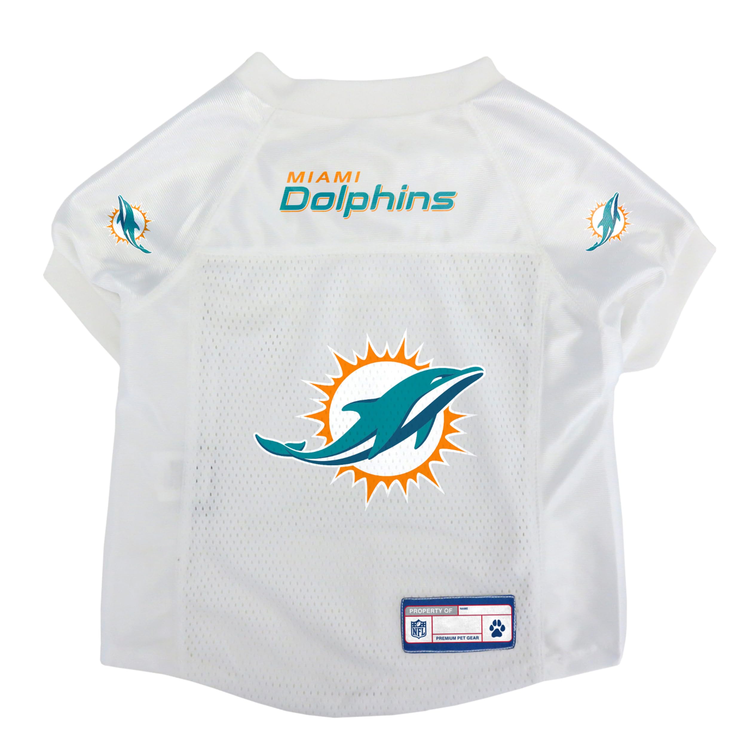 Littlearth NFL Miami Dolphins Pet Jersey, XS โ image 1
