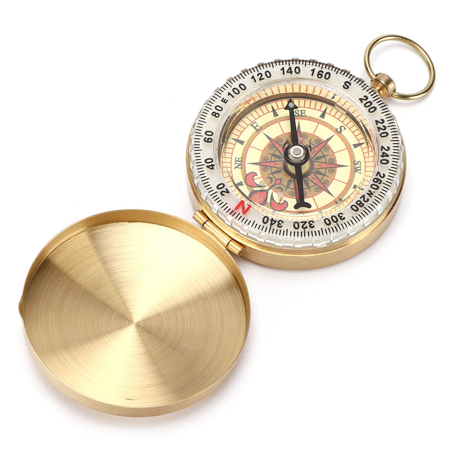 Boussole Professionnelle Avec Miroir De Visée Et échelles - Pour Enfants Et Adultes, Camping, Randonnée, Navigation En Extérieur