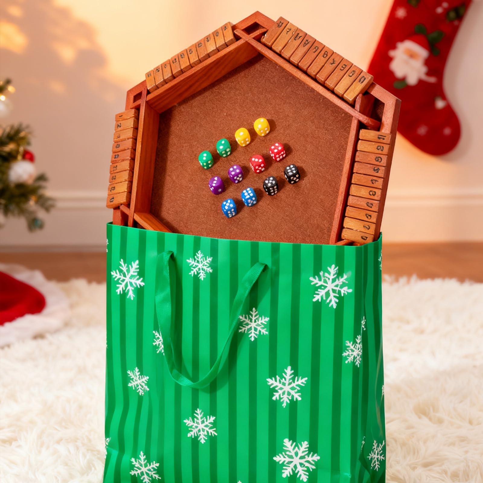 Gioco da Tavolo Multifunzionale strategia familiare Woold Set intrattenimento didattico Portatile per Feste e Giochi società per Uso in Classe