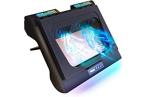 KLIM Everest Laptop Cooling Pad: Blazing Turbo-Fan 4300 RPM | Enhanced Cooling...