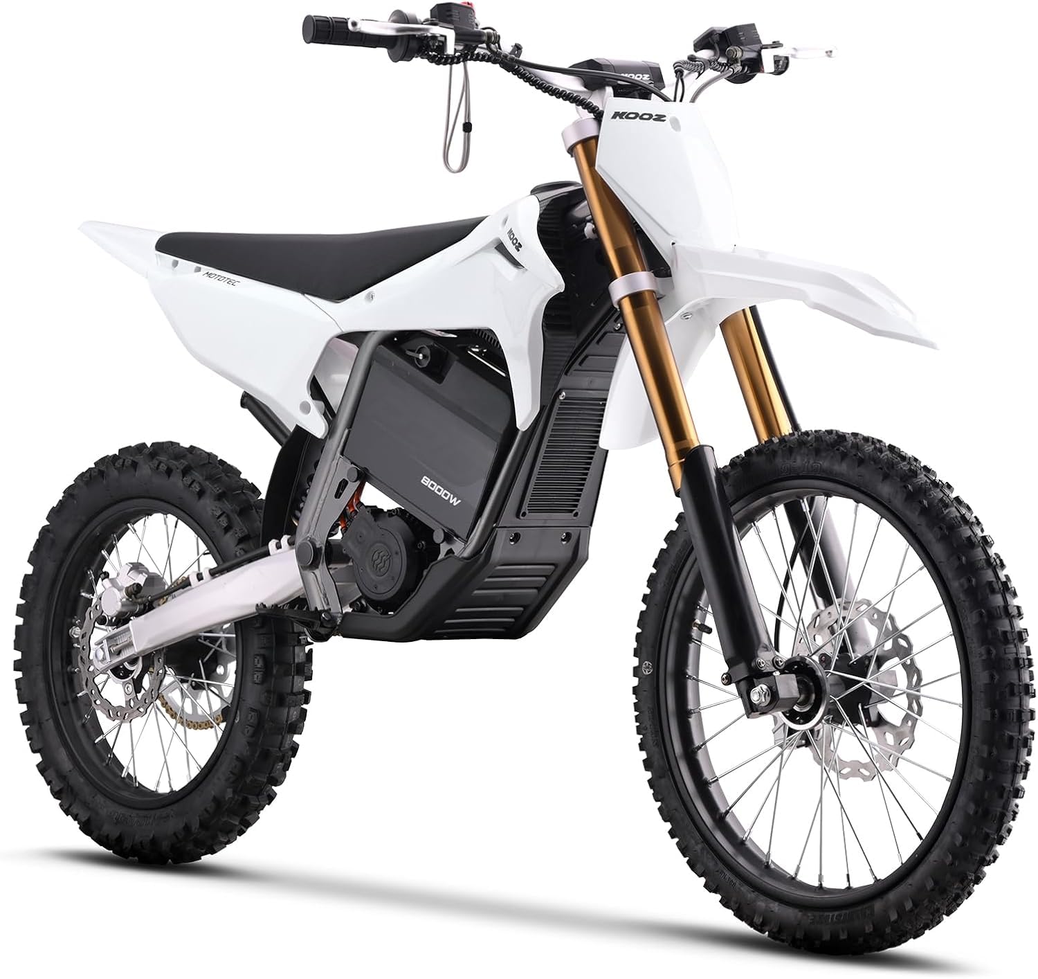 KOOZ HP131E-L 72V 8000W Electric Dirt Bike Electric Motorcycle for Adults Global Recycled Standard Global Recycled Standard Global Recycled Standard