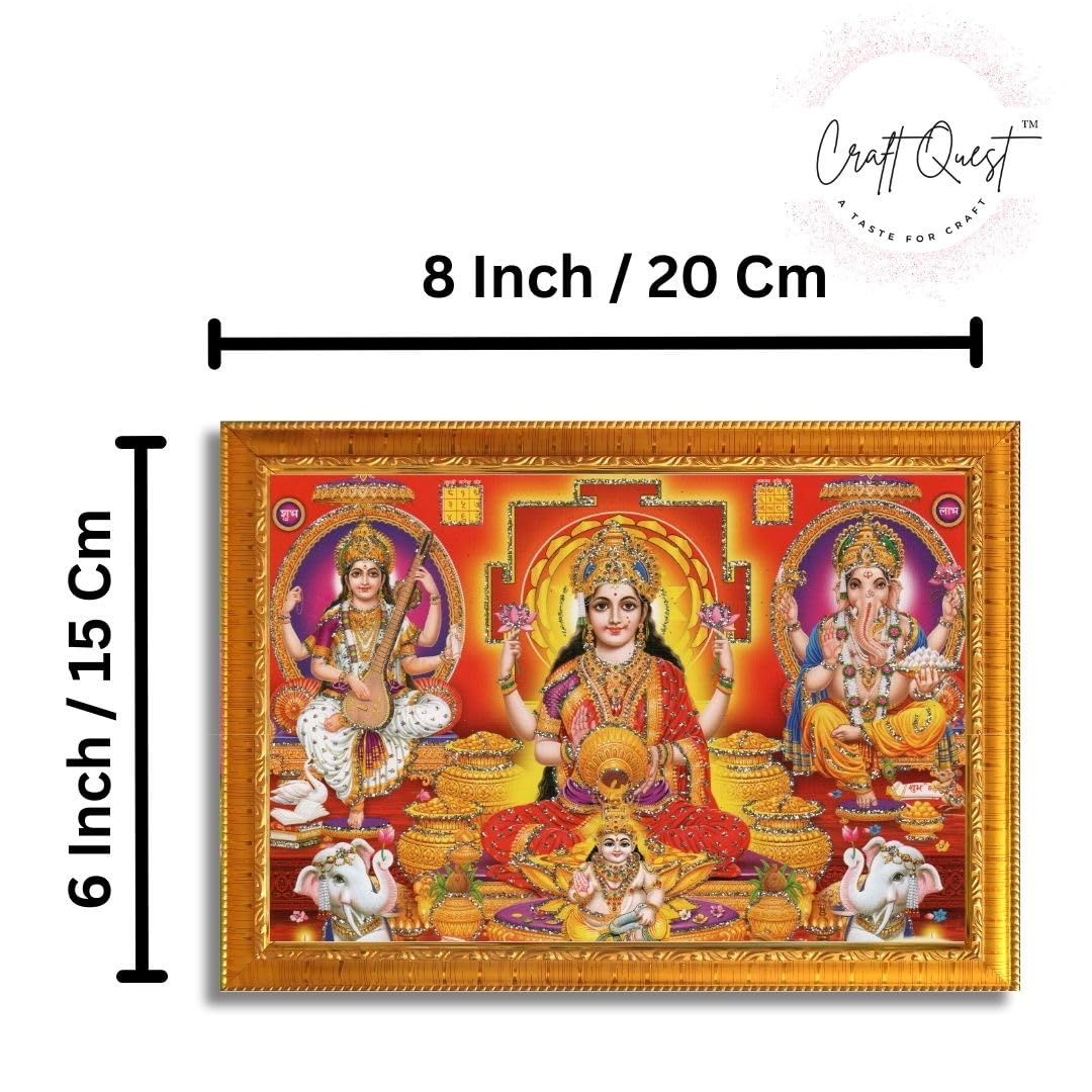 Lakshmi Devi Photo Frame - Diwali Pooja Gift -2