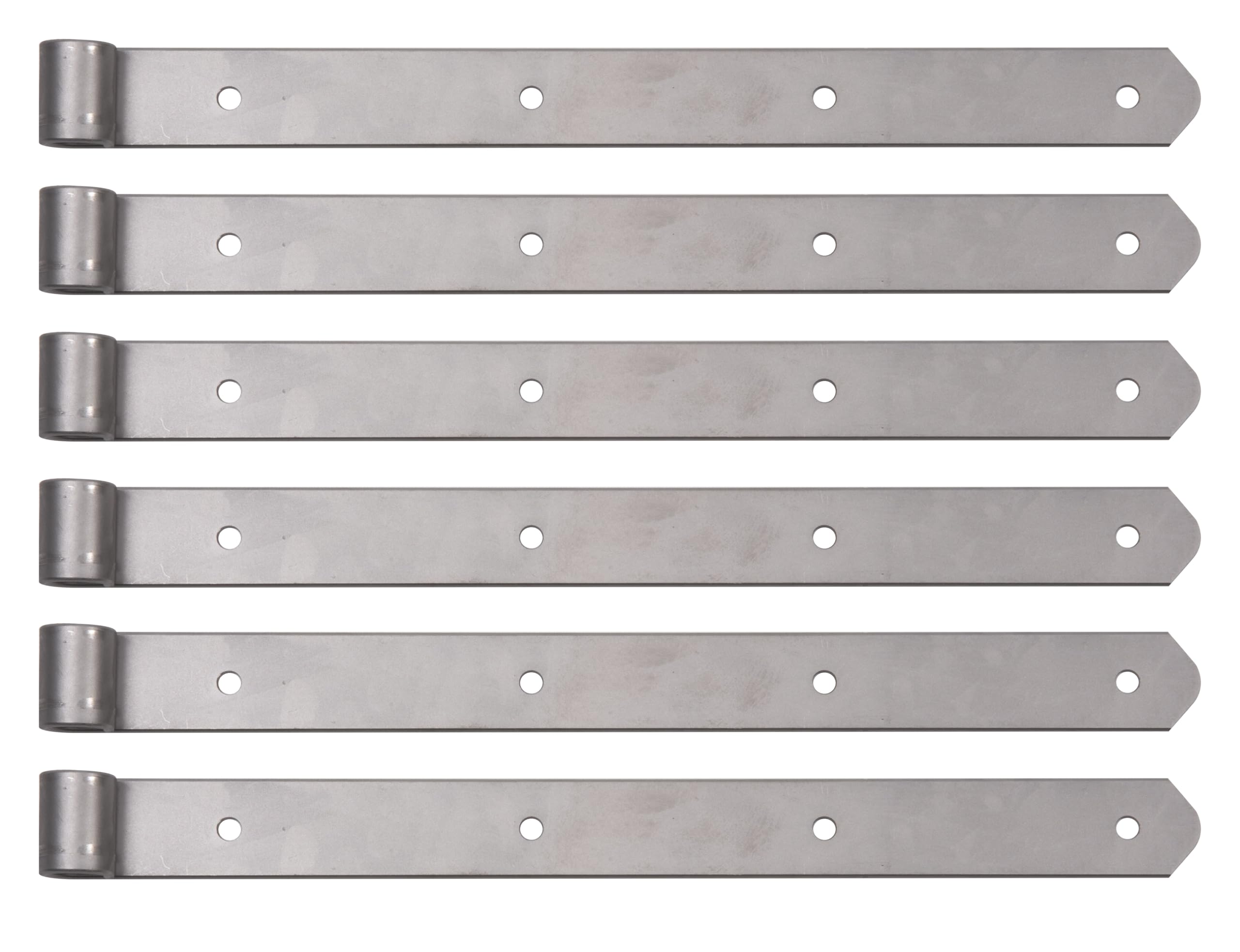 Paumelle de volet 400 x 35 mm rouleau Ø16 mm ferrure inox pour battant bois et PVC