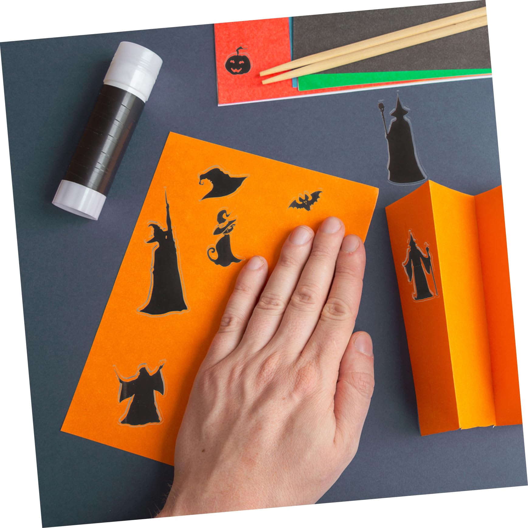 STOBOK 20pezzi Timbri Silicone Trasparenti Per Halloween Stamps Decorativi Per Scrapbooking e Fai Da Te Per Biglietti e Album Fotografici
