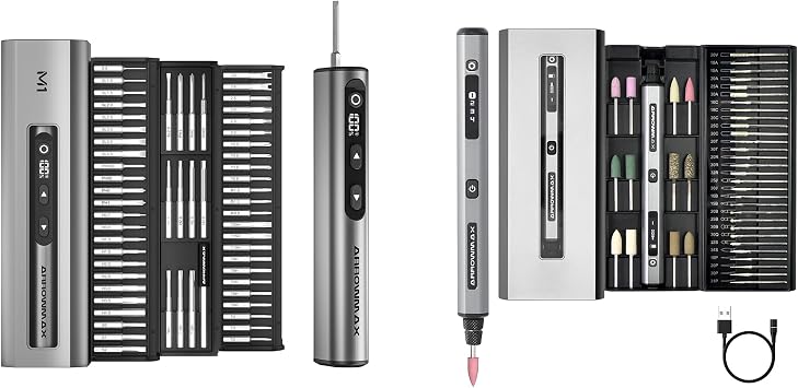 AM ARROWMAX 7.4V Mini Electric Screwdriver & AM ARROWMAX Electric Mini Engraving Pen