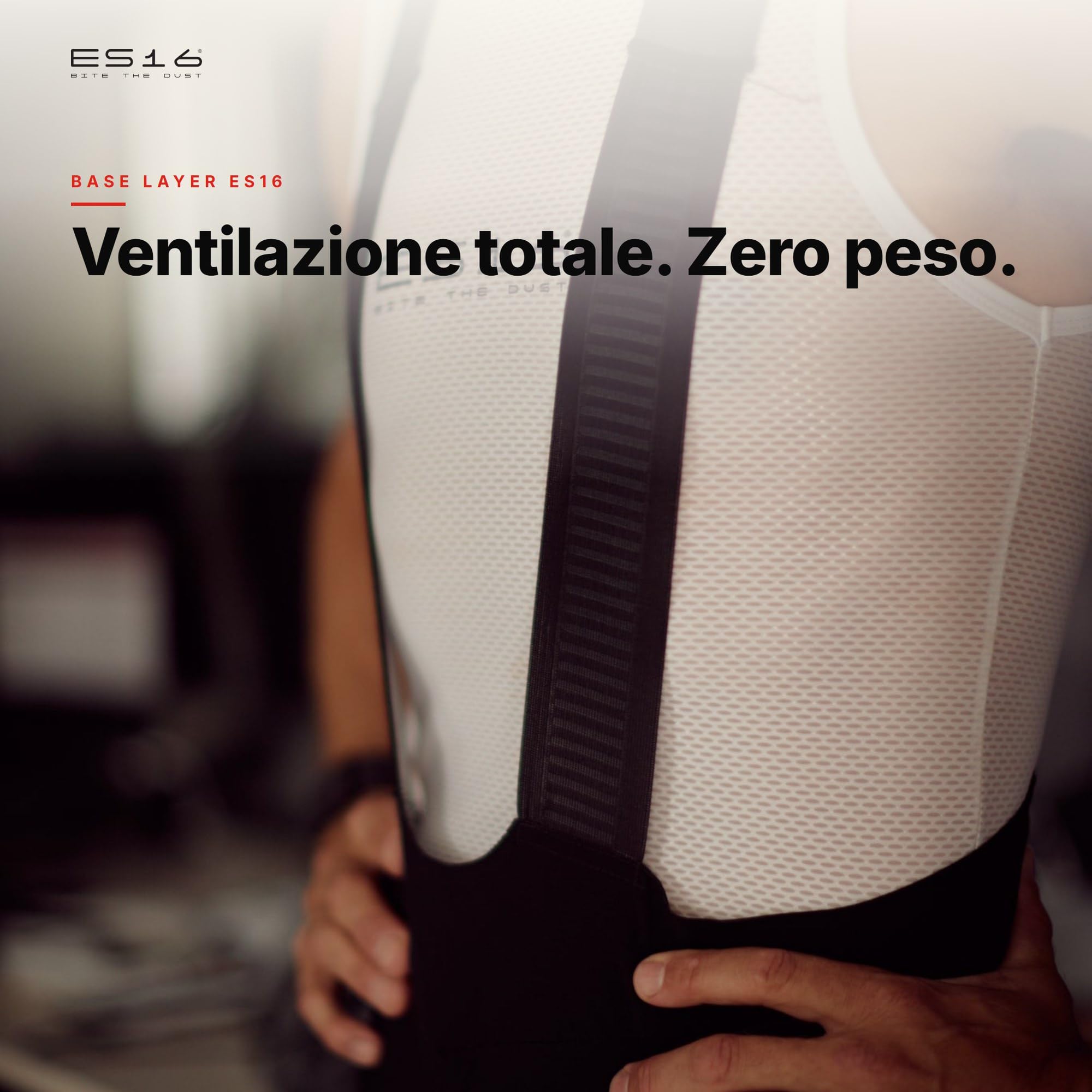 Sottomaglia Intima Senza Maniche in Mesh da Ciclismo e Spinning Unisex
