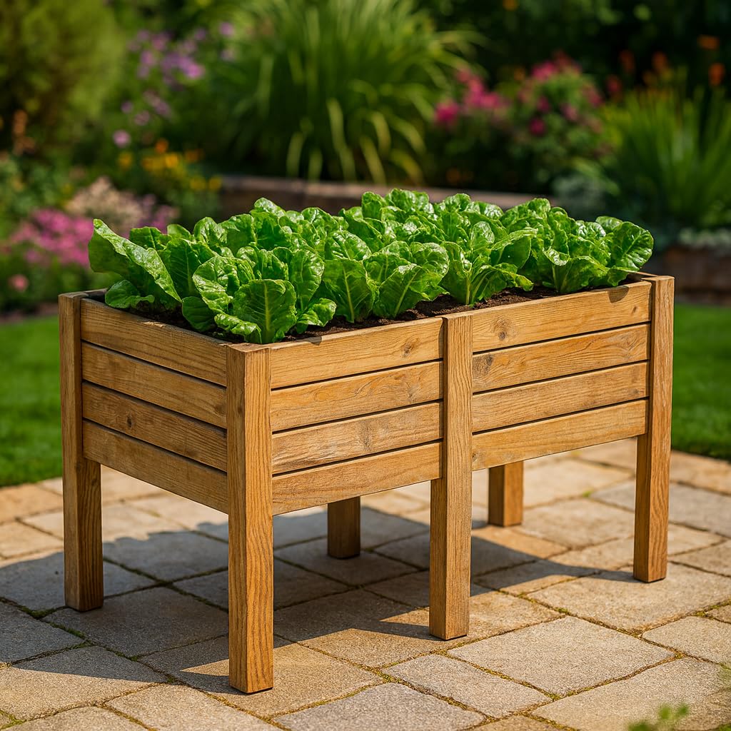 Mesa de Cultivo Especial hortalizas 150x80x80 cm y 40 cm de Profundidad