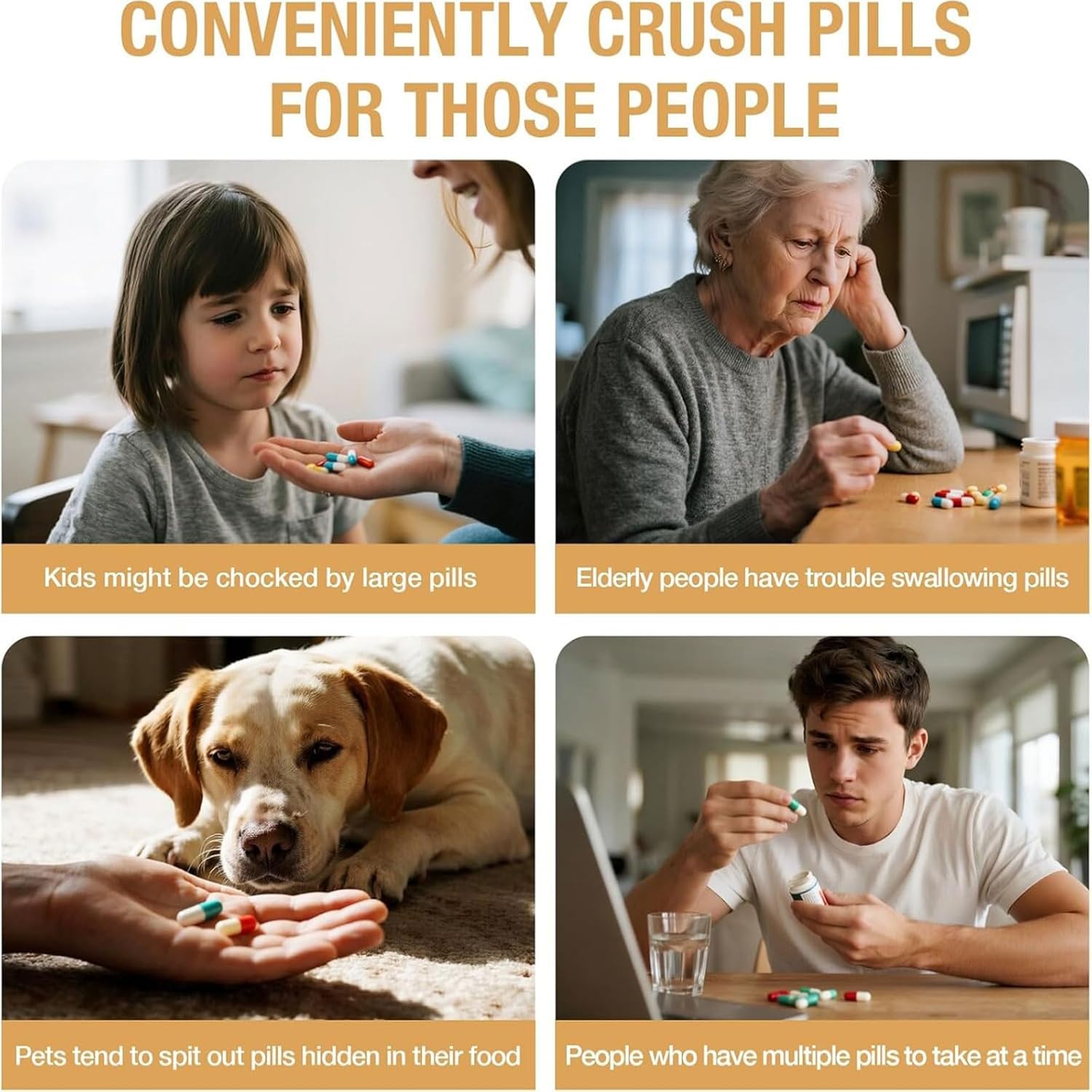 ordinarYone Portable Stainless Steel Condiment Grinder and Grinder - Easy to Use Ingredients - Compact Design