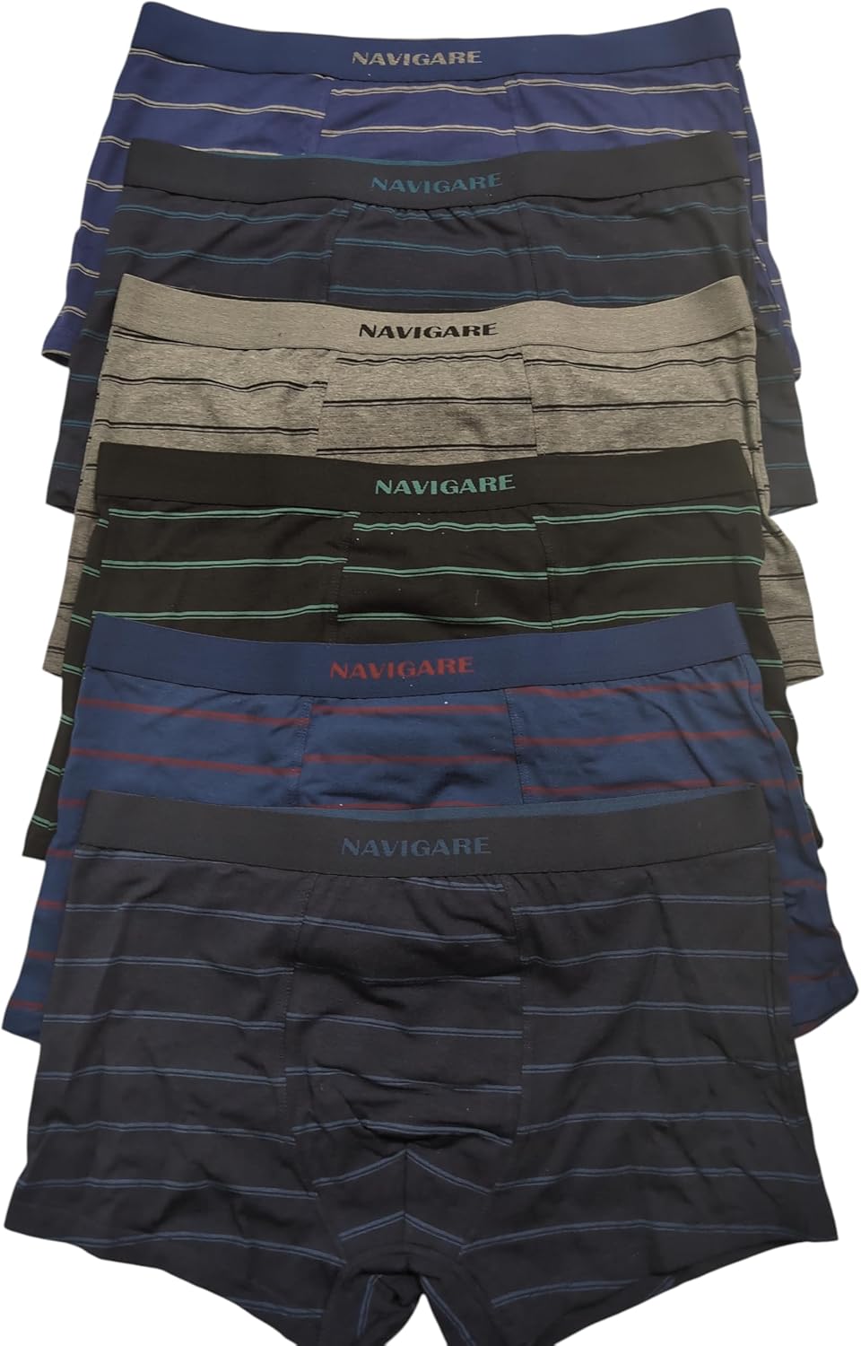 Navigare 6 Slip O Boxer Uomo Underwear Mutanda Intimo Elasticizzato Elastico Esterno Varie Fantasie M Boxer 21086z 110671987
