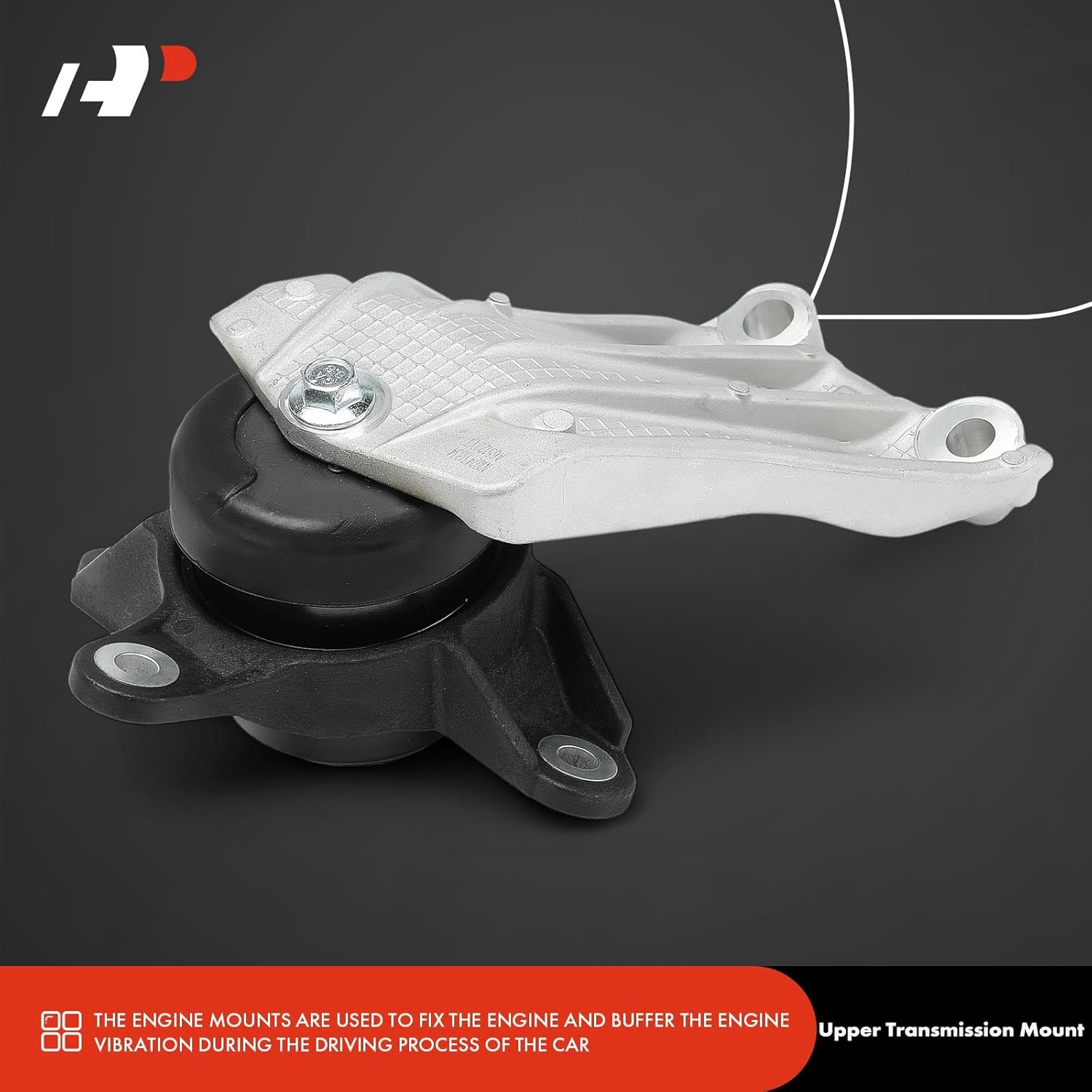 A-Premium Upper Transmission Mount Compatible with Acura TLX 2018 2019 2020, 3.5L, Automatic Transmission